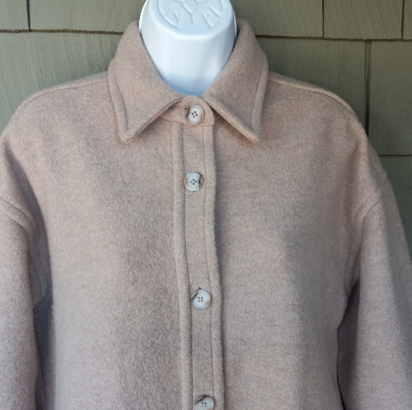 ARITZIA BABATON MERINO WOOL SHIRT JACKET - Picture 6 of 10